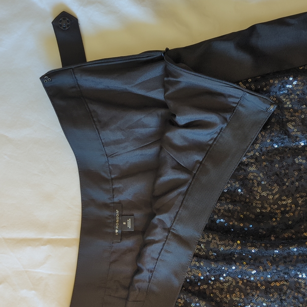 I ❤️ Ronson - Sequin Mini Skirt - Picture 3 of 9